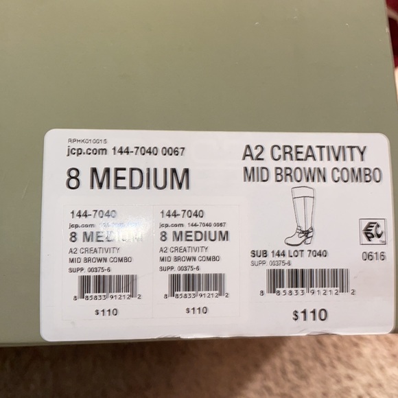 A2 by Aerosoles Brown Heel Boots - Picture 6 of 6